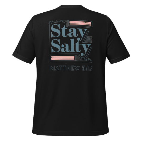 Stay Salty Men's T-Shirt | Black
