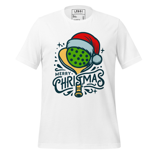 Unisex Merry Christmas Pickleball T-Shirt