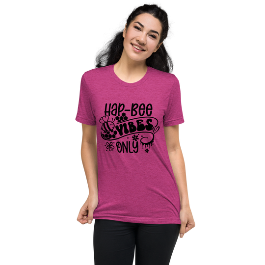 Women's Hap-BEE Vibes Only T-Shirt