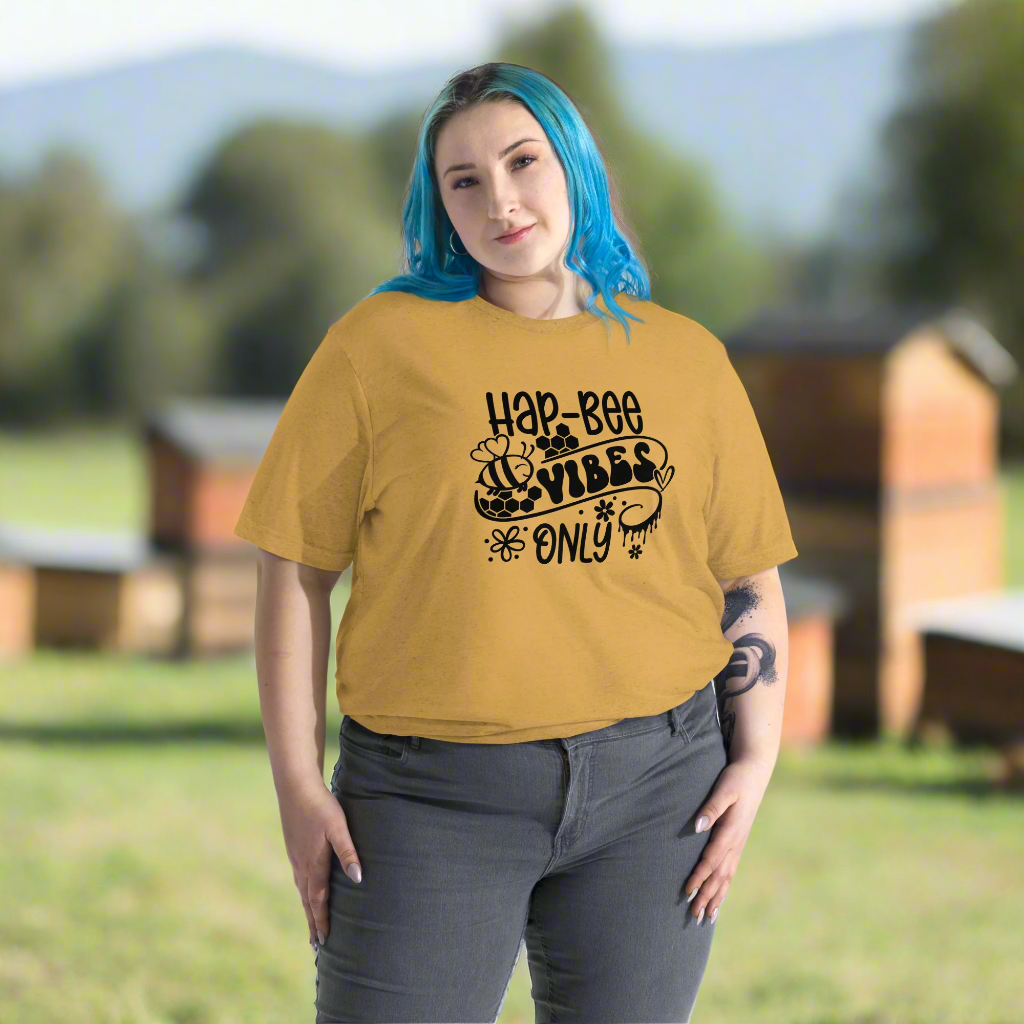 Women's Hap-BEE Vibes Only T-Shirt