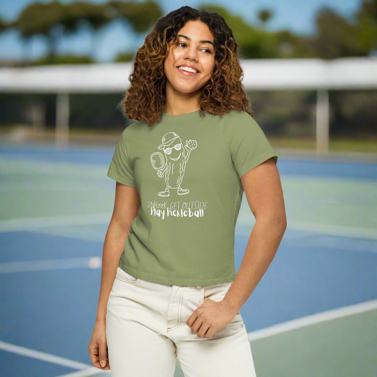 Women's High-Waisted Pickleball Shirt