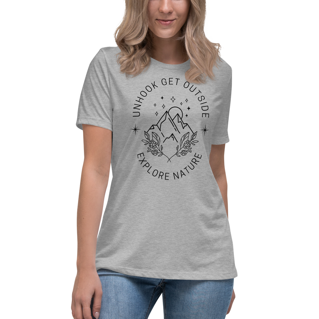 Women's Explore Nature Relaxed T-Shirt - Gray