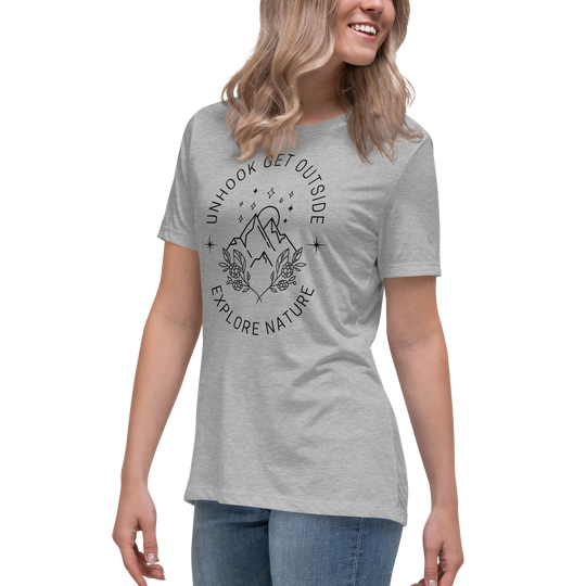 Women's Explore Nature Relaxed T-Shirt - Gray