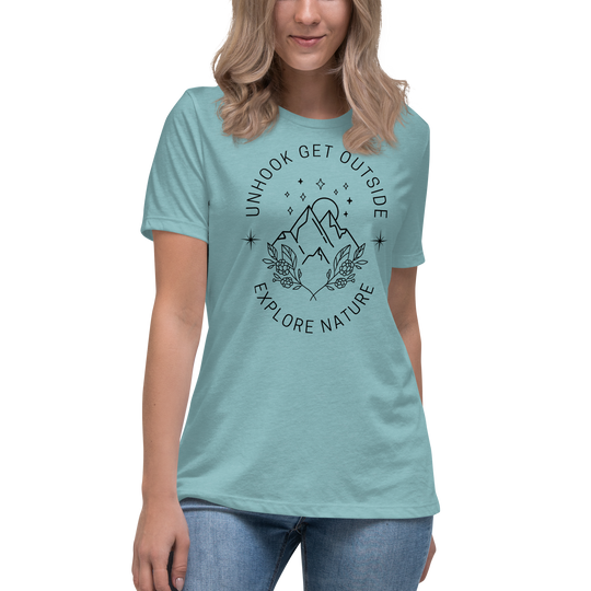 Women's Explore Nature Relaxed T-Shirt - Blue