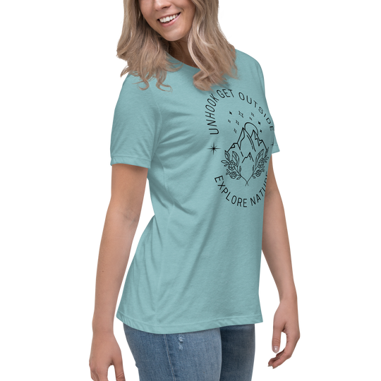 Women's Explore Nature Relaxed T-Shirt - Blue