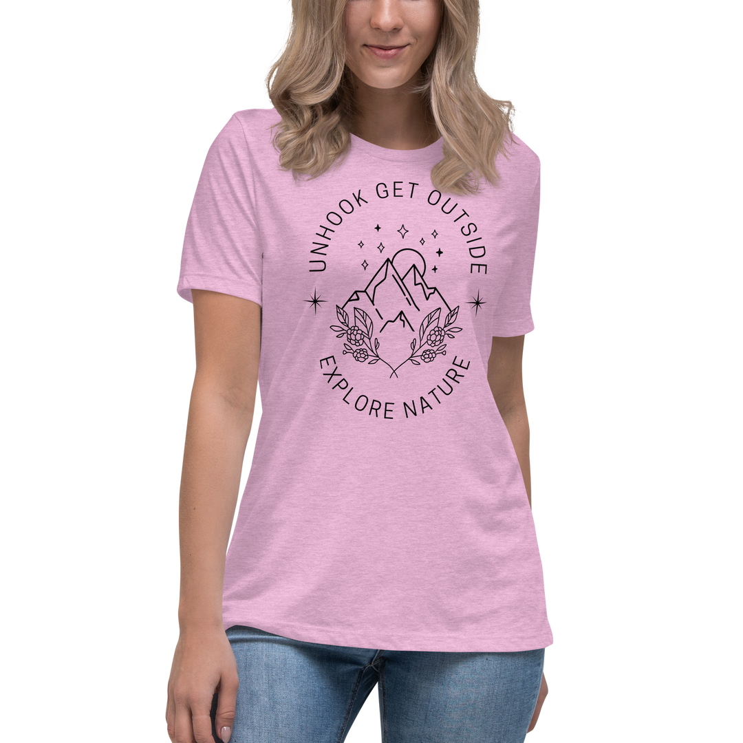 Women's Explore Nature Relaxed T-Shirt - Lilac