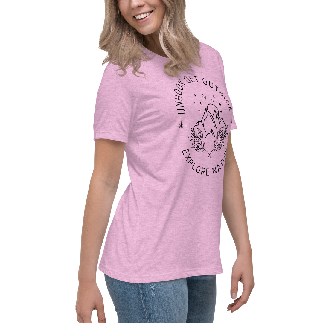 Women's Explore Nature Relaxed T-Shirt - Lilac