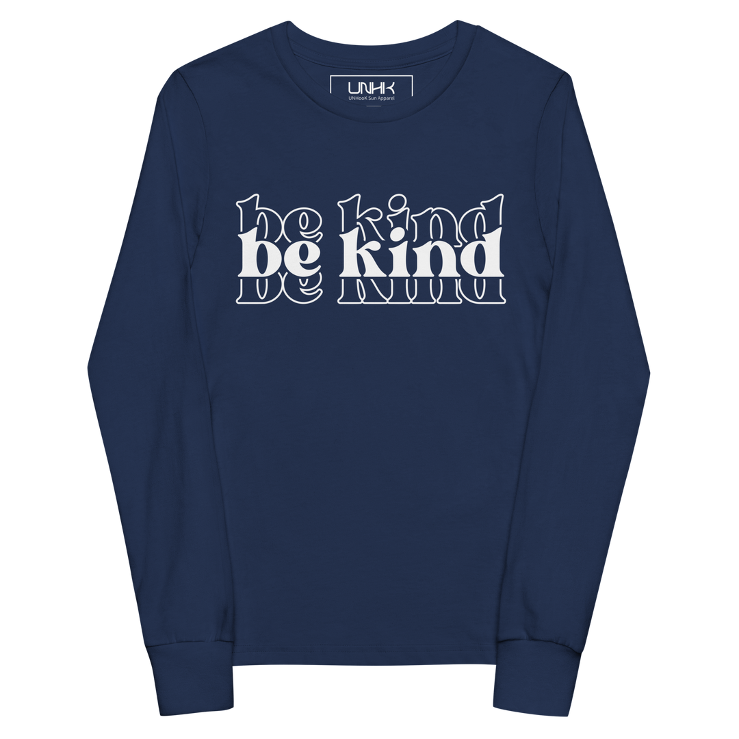 Be Kind on Repeat Youth Long Sleeve Tee