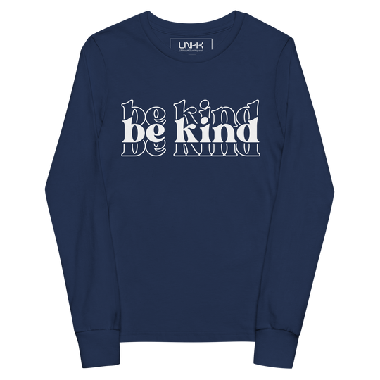 Be Kind on Repeat Youth Long Sleeve Tee