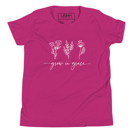 Grow  in Grace Youth Short Sleeve T-Shirt