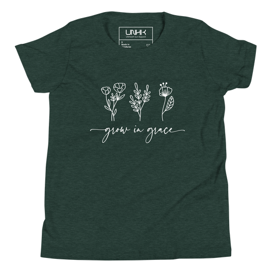 Grow  in Grace Youth Short Sleeve T-Shirt