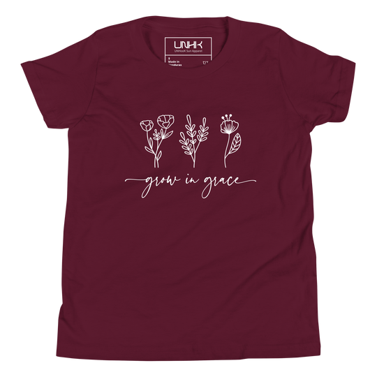 Grow  in Grace Youth Short Sleeve T-Shirt